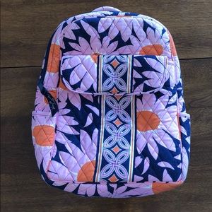 Small Vera Bradley backpack in Loves Me pattern